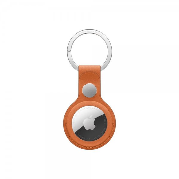 Apple Original AirTag Holder FineWoven Nøglering Fox Orange