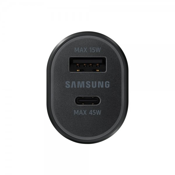 Samsung Original Billader Superhurtig Dual billader 45W Sort