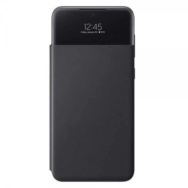 Samsung Original Galaxy A33 5G Etui Smart S View Wallet Cover Sort