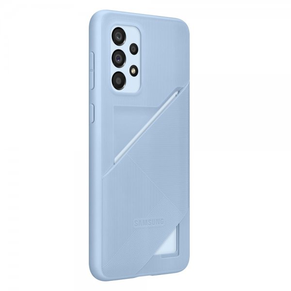 Samsung Original Galaxy A33 5G Cover med kortlomme, Arctic Blue