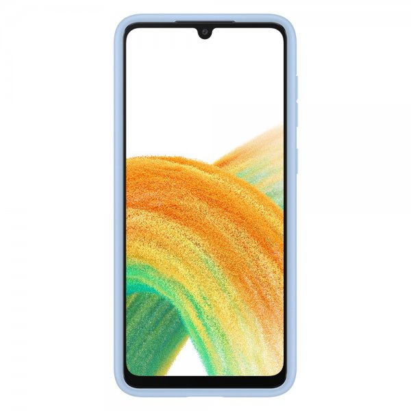 Samsung Original Galaxy A33 5G Cover med kortlomme, Arctic Blue