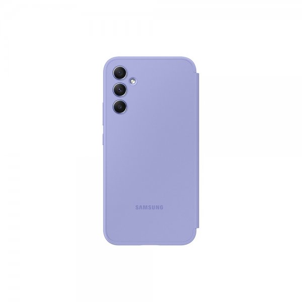 Samsung Original Galaxy A34 5G Cover Smart View Wallet Case Blueberry