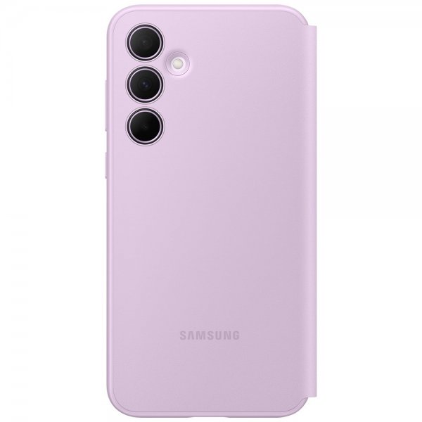 Samsung Original Galaxy A35 Cover Smart View Wallet Case Lavender