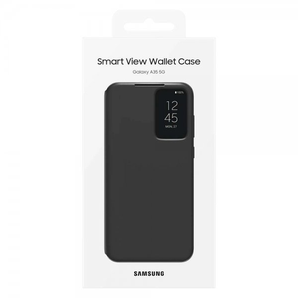 Samsung Original Galaxy A35 Etui Smart View Wallet Case Sort