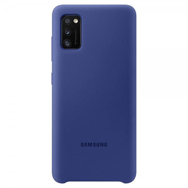 Samsung Original Galaxy A41 Cover Silikone Blå