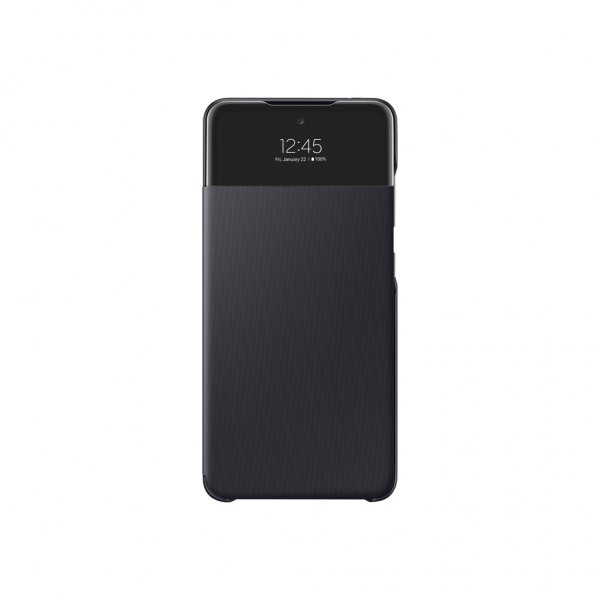 Samsung Original Galaxy A52/A52s 5G Etui Smart S View Wallet Cover Sort