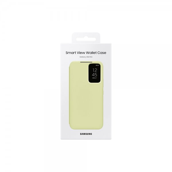 Samsung Original Galaxy A54 5G Cover Smart View Wallet Case Lime