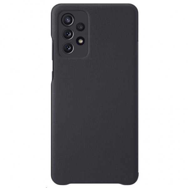 Samsung Original Galaxy A72 Etui Smart S View Wallet Cover Sort