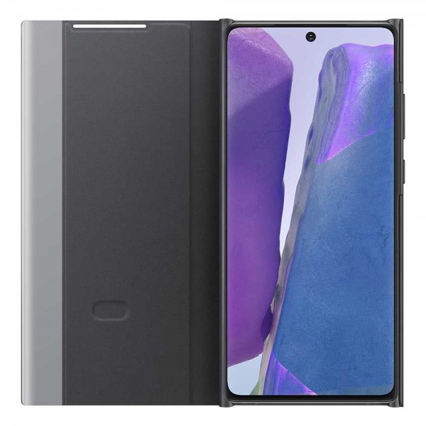 Samsung Original Galaxy Note 20 Etui Clear View Cover Sort