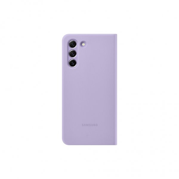 Samsung Original Galaxy S21 FE Etui Smart Clear View Cover Lavendel