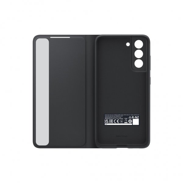 Samsung Original Galaxy S21 FE Etui Smart Clear View Cover Sort