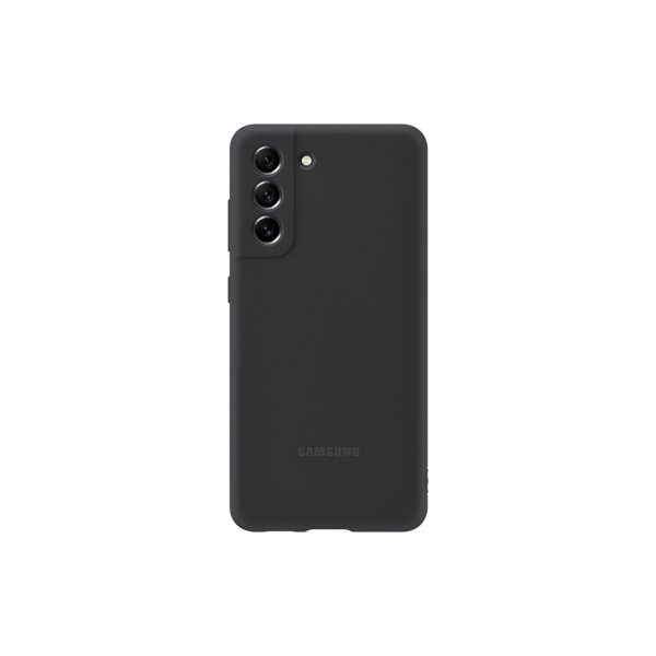 Samsung Original Galaxy S21 FE Skal Silikone Cover Sort