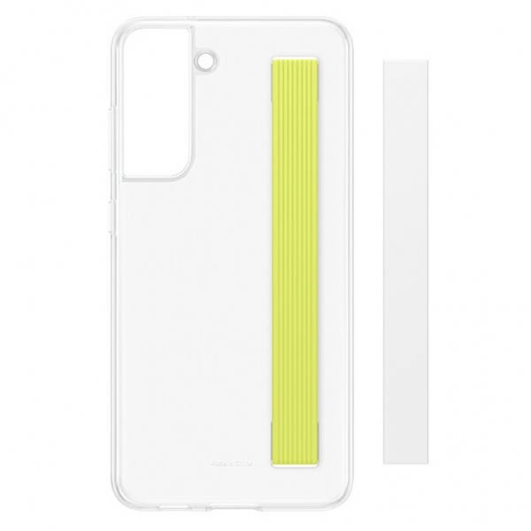 Samsung Original Galaxy S21 FE Cover Slim Strap Hvid