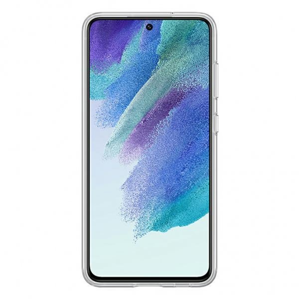 Samsung Original Galaxy S21 FE Cover Slim Strap Hvid
