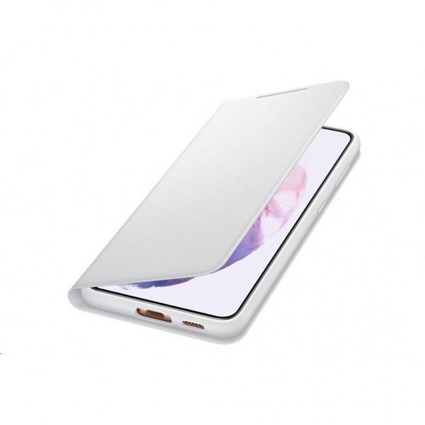 Samsung Original Galaxy S21 Plus Cover LED View Cover Lysegrå