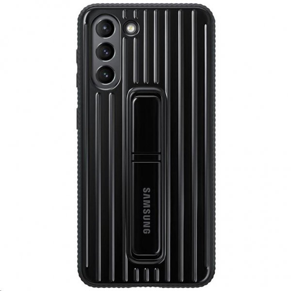 Samsung Original Galaxy S21 Cover Protective Standing Cover Sort