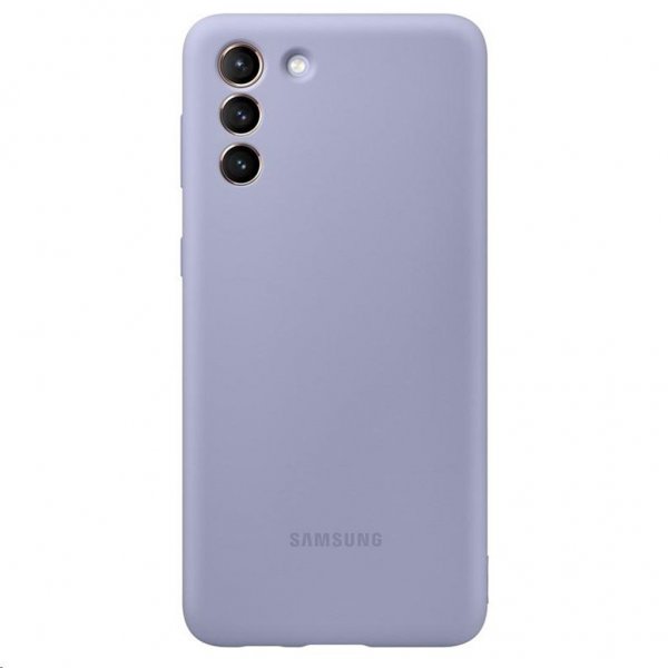 Samsung Original Galaxy S21 Cover Silikone Cover Violet