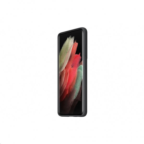Samsung Original Galaxy S21 Ultra Cover Silikone Sort