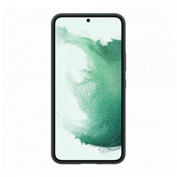 Samsung Original Galaxy S22 Plus Cover Silikone Dark Green