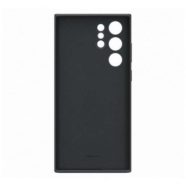 Samsung Original Galaxy S22 Ultra Cover Silikone Sort
