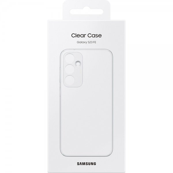 Samsung Original Galaxy S23 FE Cover Clear Case Transparent
