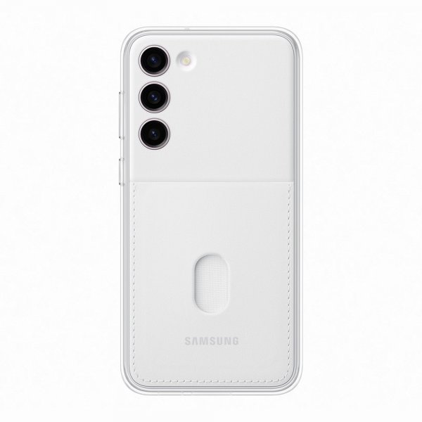 Samsung Original Galaxy S23 Plus Cover Frame Case Hvid