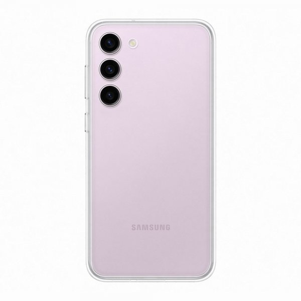 Samsung Original Galaxy S23 Plus Cover Frame Case Hvid