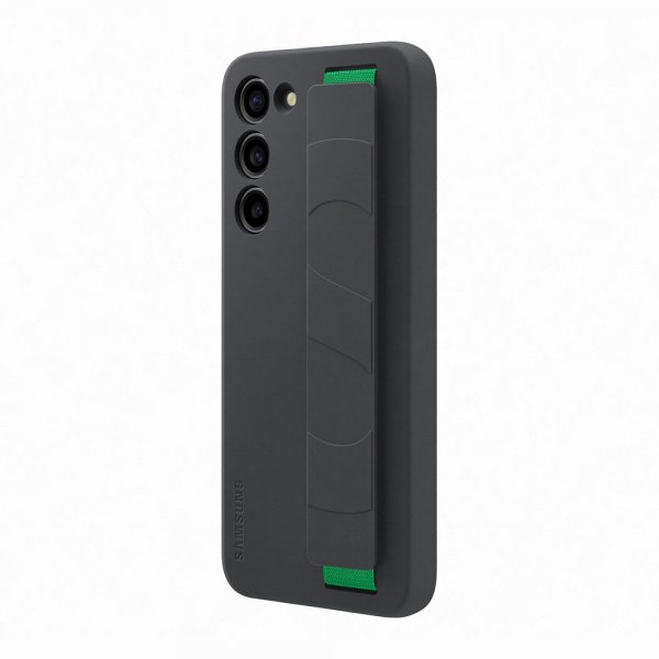 Samsung Original Galaxy S23 Plus Skal Silicone Grip Cover Sort