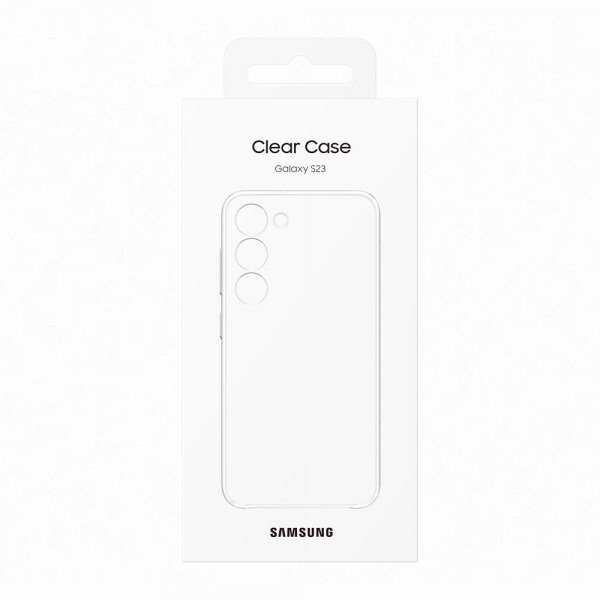 Samsung Original Galaxy S23 Cover Clear Case Transparent
