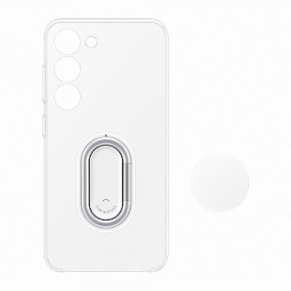 Samsung Original Galaxy S23 Cover Clear Gadget Case Transparent