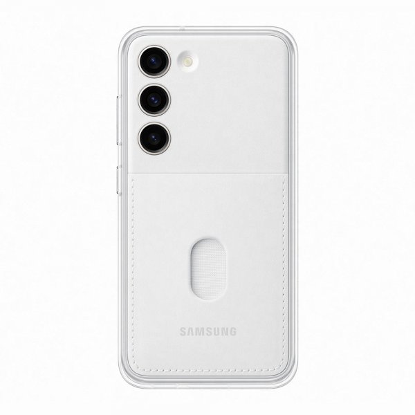 Samsung Original Galaxy S23 Cover Frame Case Hvid