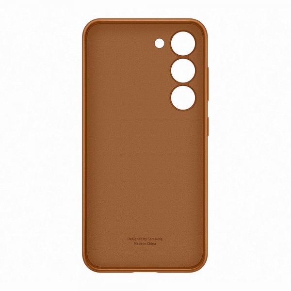 Samsung Original Galaxy S23 Cover i læder, Camel