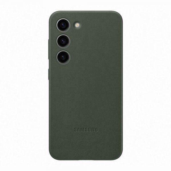 Samsung Original Galaxy S23 Cover i Læder Grøn