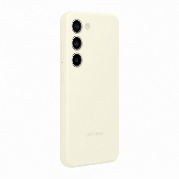 Samsung Original Galaxy S23 Cover Silicone Cover Cotton