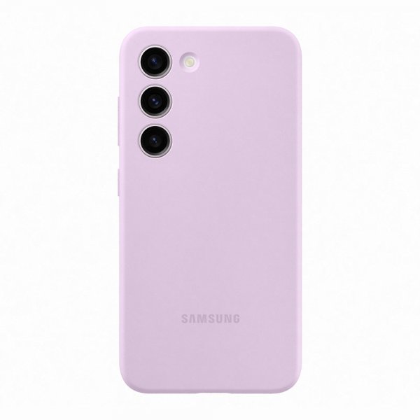 Samsung Original Galaxy S23 Cover Silikone Lavender