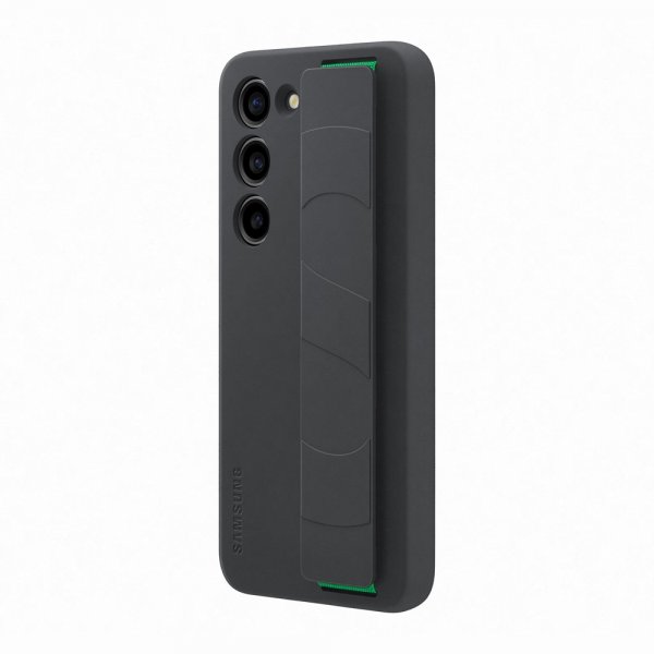 Samsung Original Galaxy S23 Cover Silikone Grip Case Sort