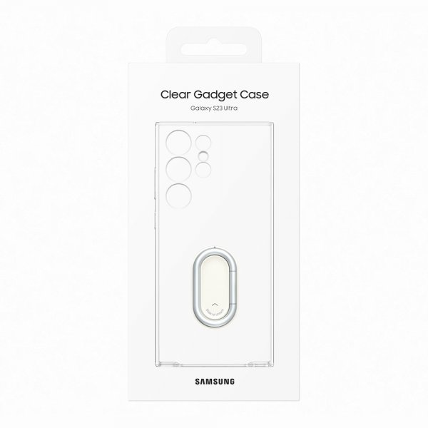 Samsung Original Galaxy S23 Ultra Cover Clear Gadget Case Transparent