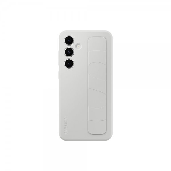 Samsung Original Galaxy S24 FE Cover med Stander og Greb Grå