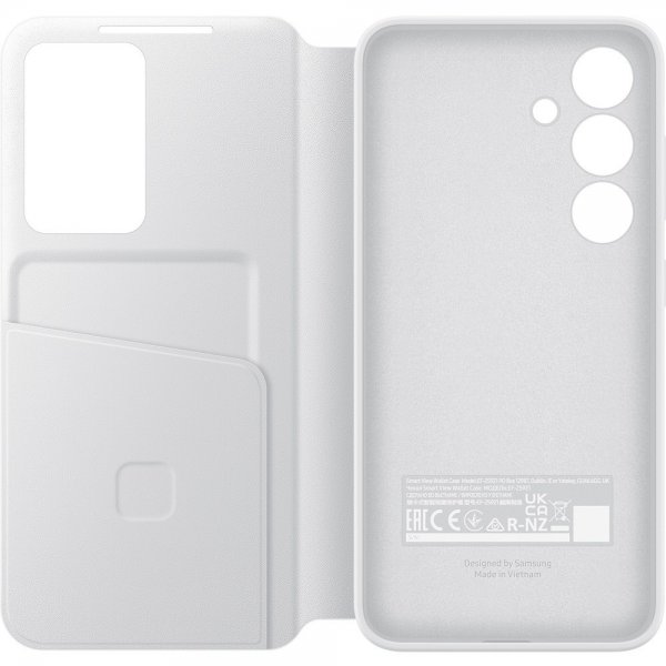 Samsung Original Galaxy S24 Smart View Wallet Cover Hvid
