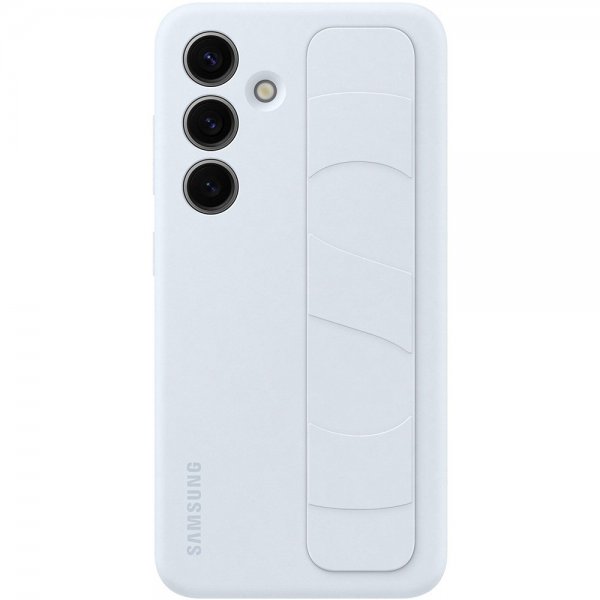 Samsung Original Galaxy S24 Cover Standing Grip Case Lyseblå