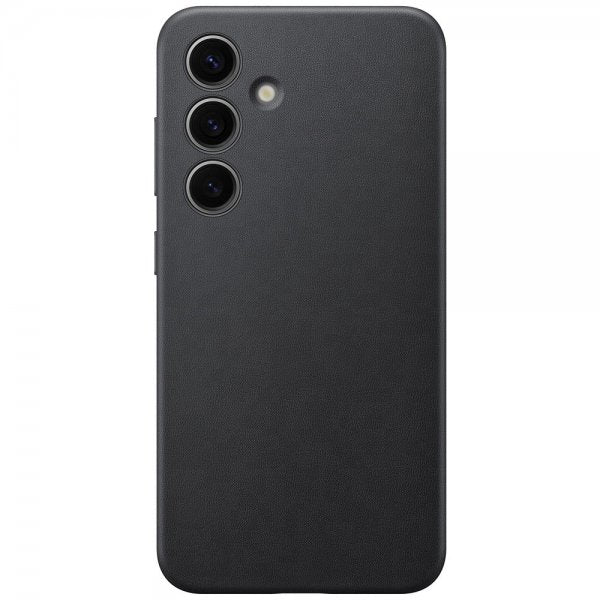 Samsung Original Galaxy S24 Cover Vegansk Læder Sort