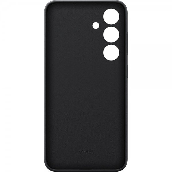 Samsung Original Galaxy S24 Cover Vegansk Læder Sort