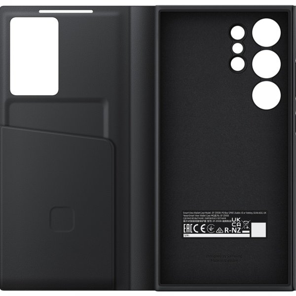 Samsung Original Galaxy S24 Ultra Cover Smart View Wallet Case Sort