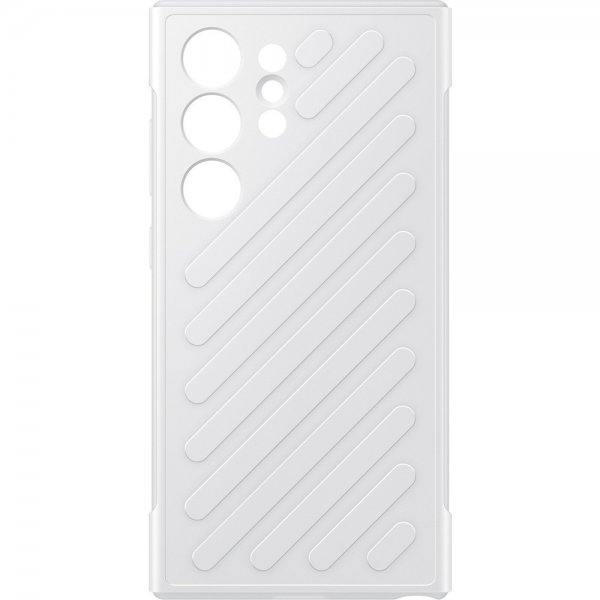 Samsung Original Galaxy S24 Ultra Cover Shield Case Lysegrå