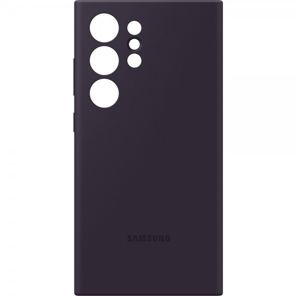 Samsung Original Galaxy S24 Ultra Cover Silikone Dark Violet