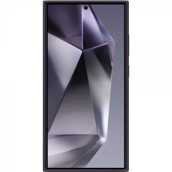 Samsung Original Galaxy S24 Ultra Cover Silikone Dark Violet
