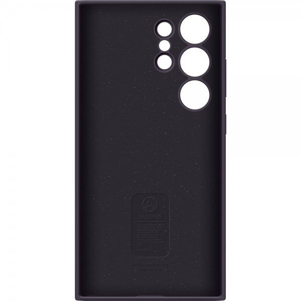 Samsung Original Galaxy S24 Ultra Cover Silikone Dark Violet