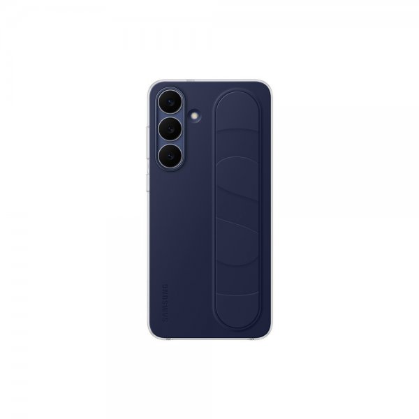 Samsung Original Galaxy S25 FE Cover Standing Grip Case Mørkeblå