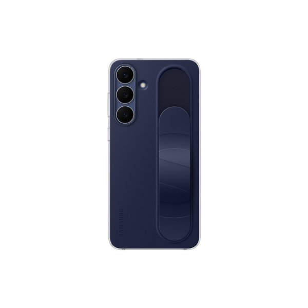 Samsung Original Galaxy S25 FE Cover Standing Grip Case Mørkeblå