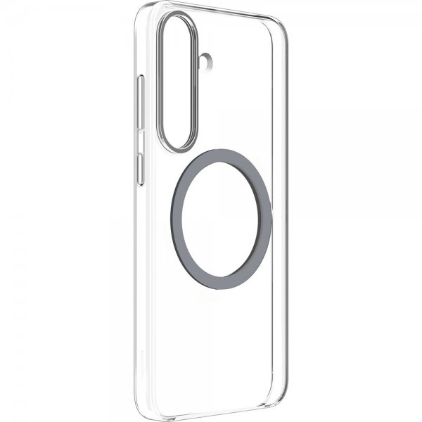 Samsung Original Galaxy S25 Plus Cover Clear Magnet Case Transparent